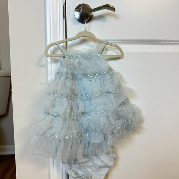 TUTU DU MONDE Mahala Tulle Dress in Icicle Size 3-6 Months - Picture 5 of 8